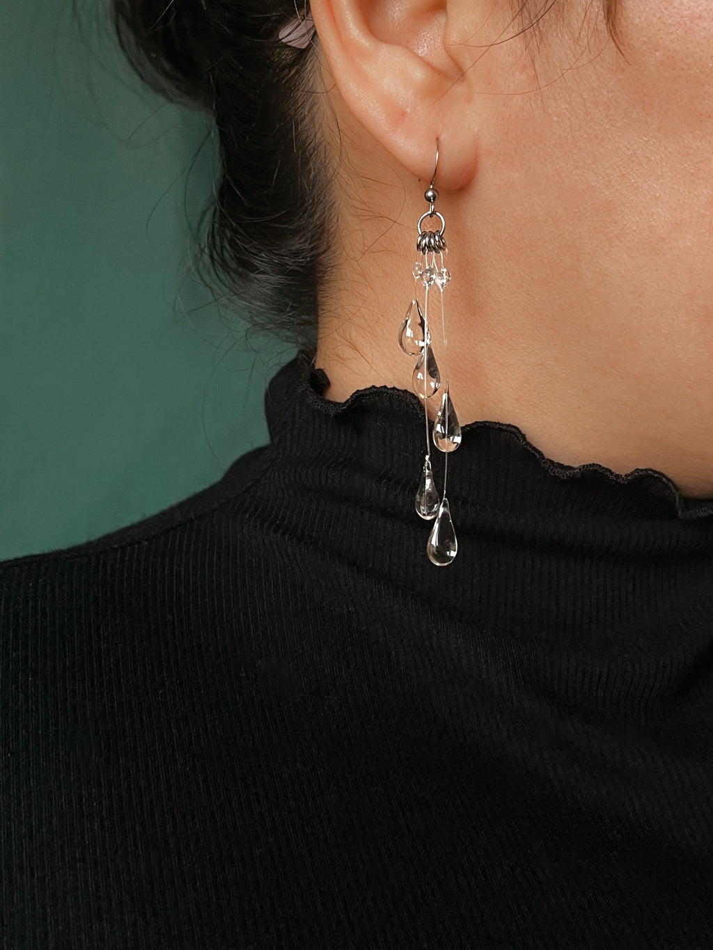 Falling Rain Earring