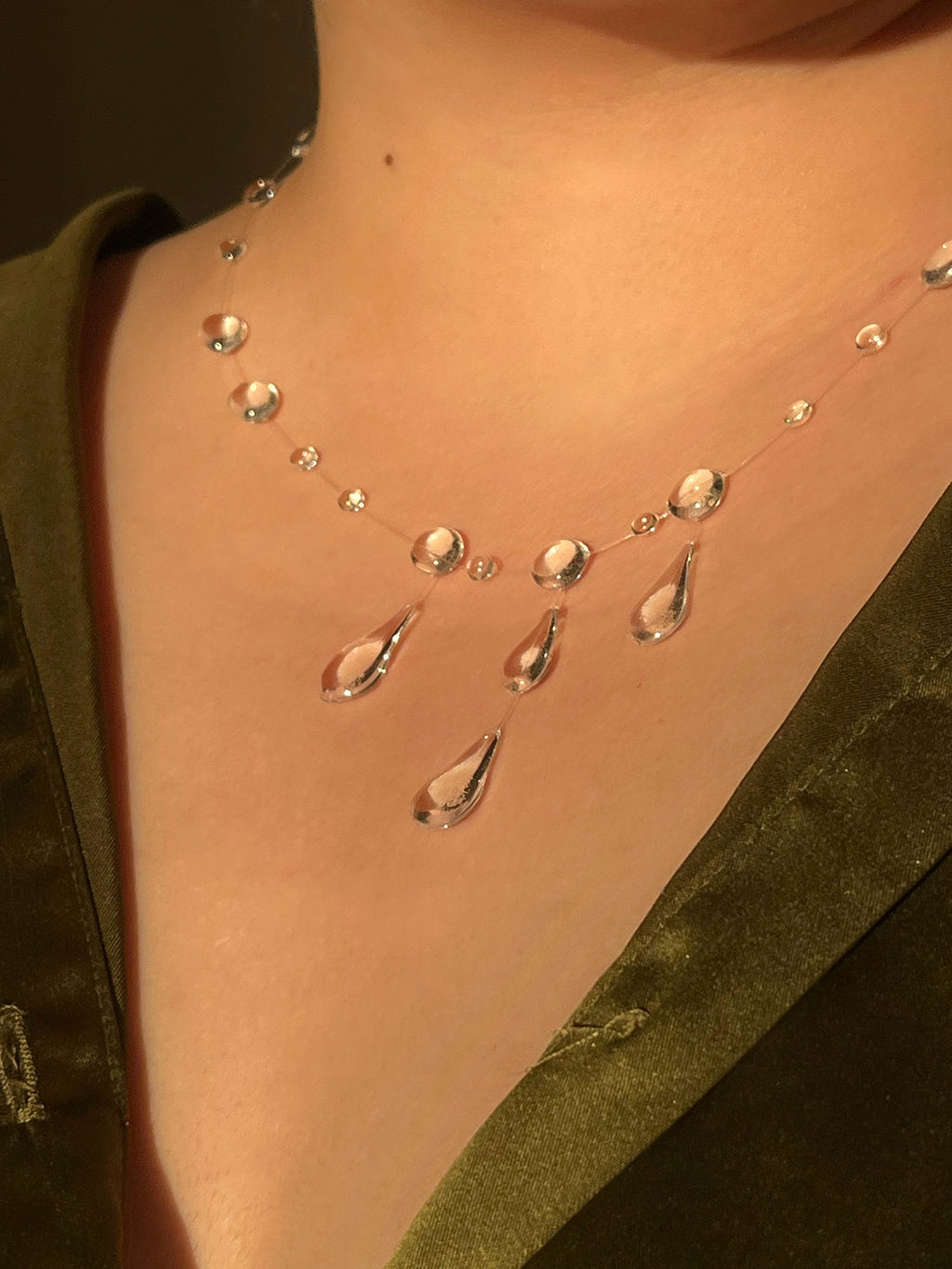 Lux Teardrop Necklace