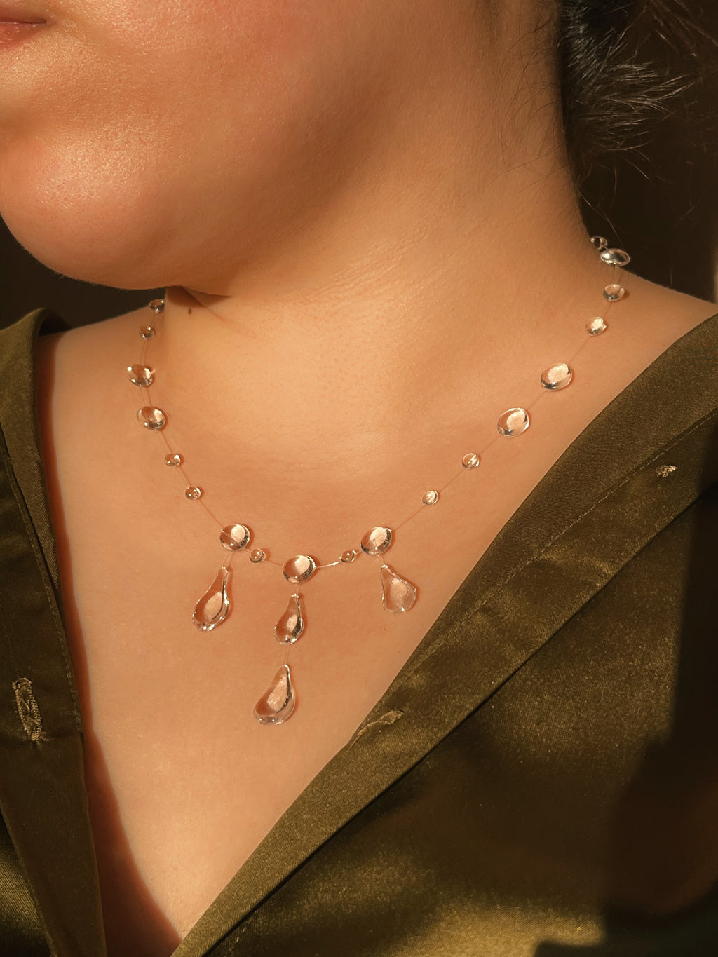 Lux Teardrop Necklace
