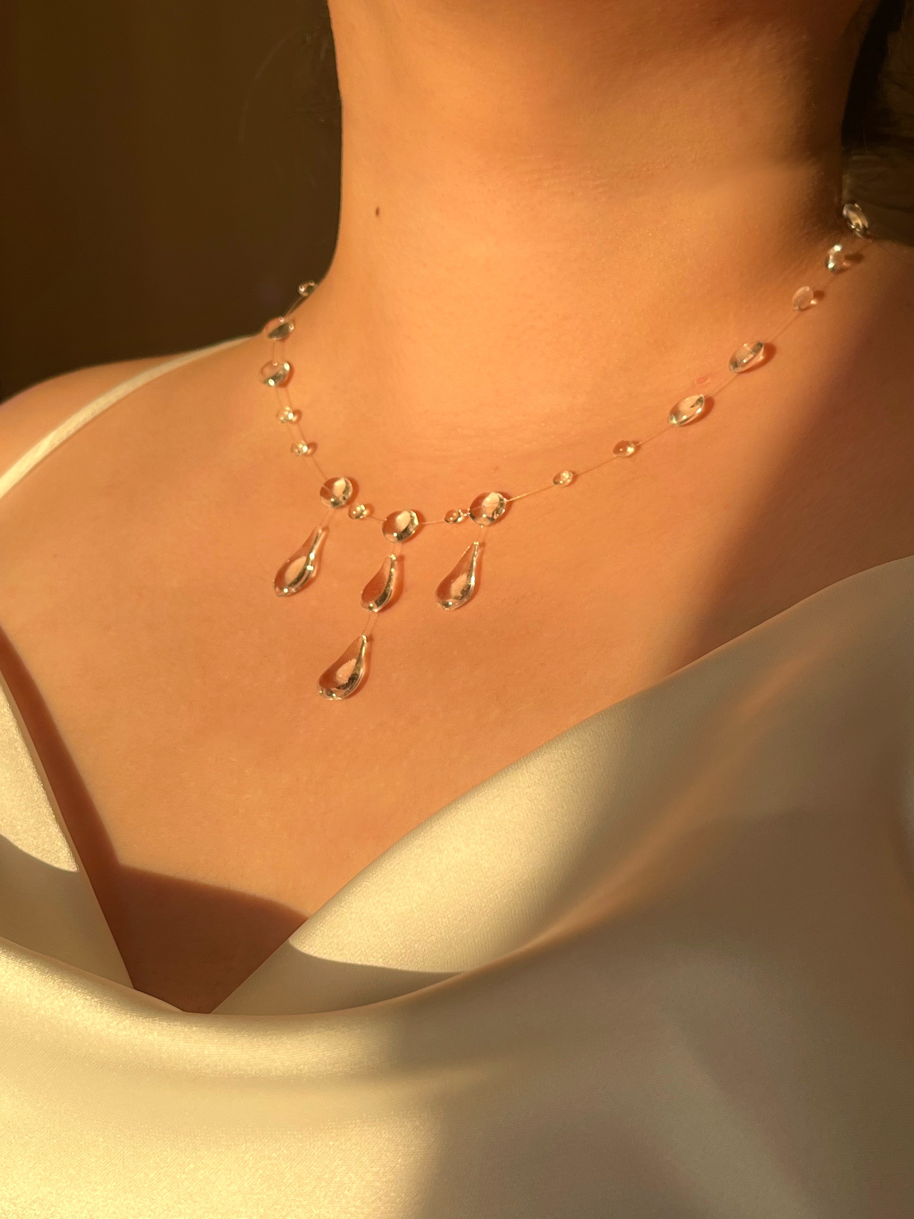 Lux Teardrop Necklace