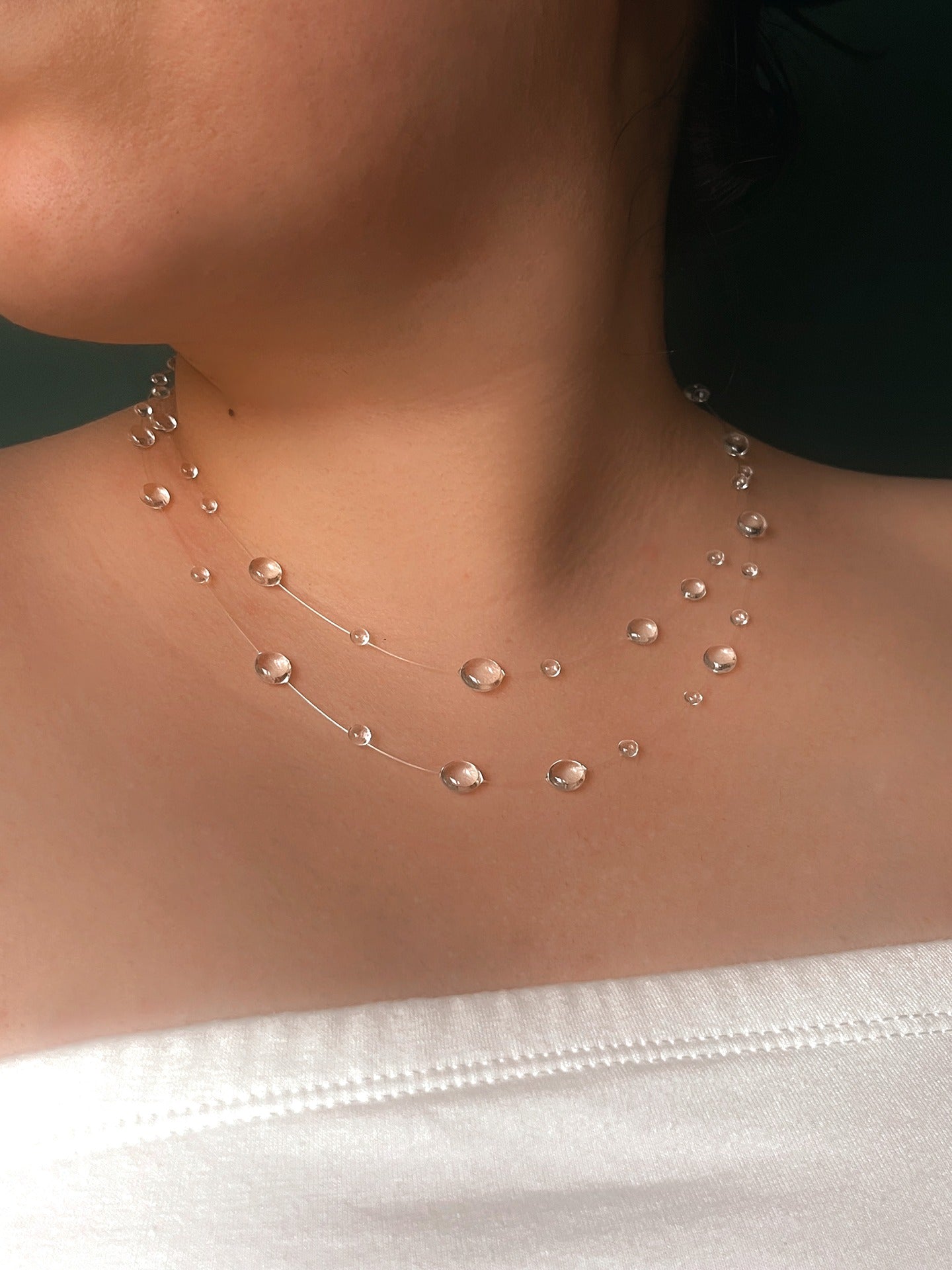 Serene Drops Necklace