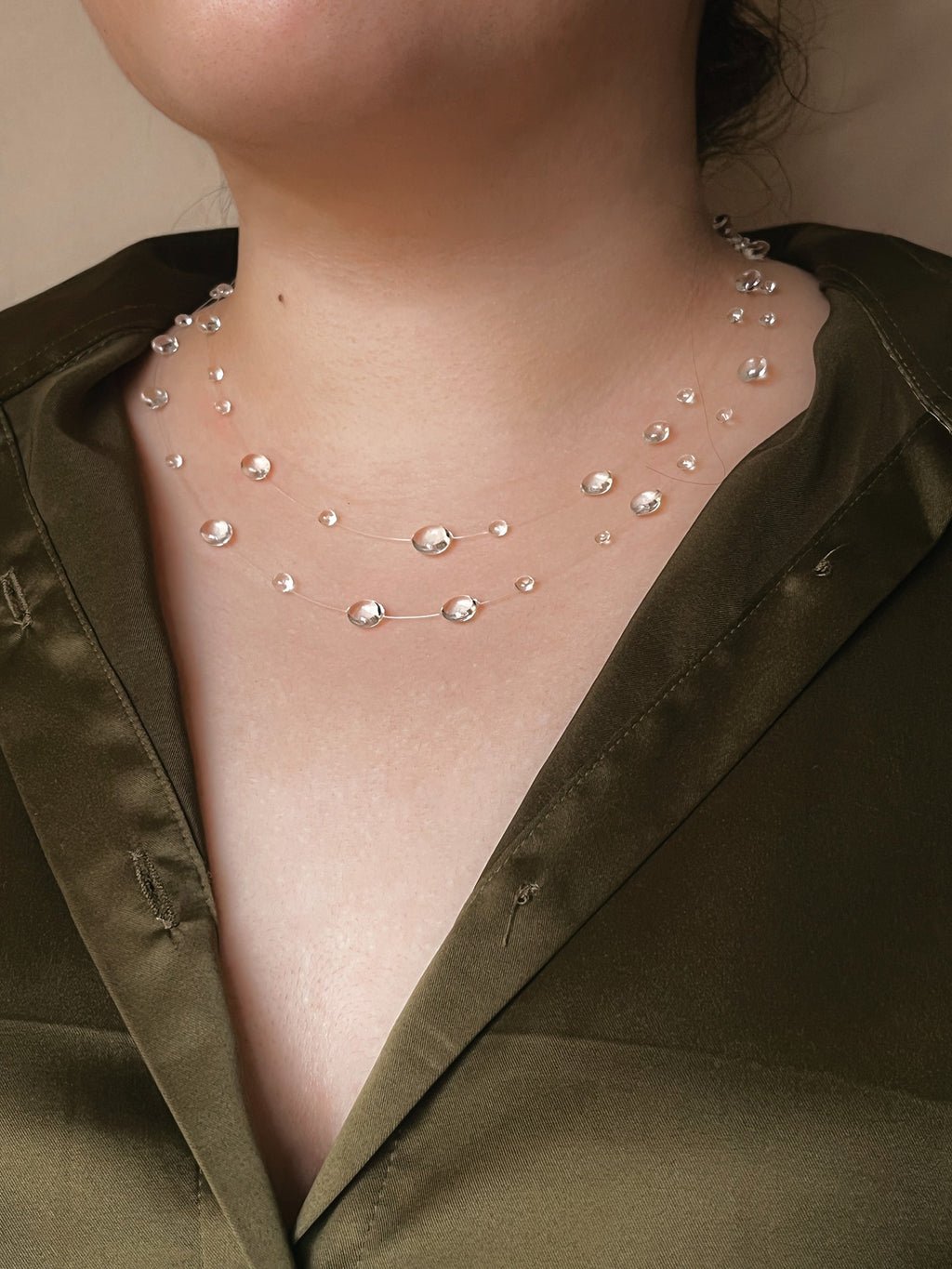 Serene Drops Necklace