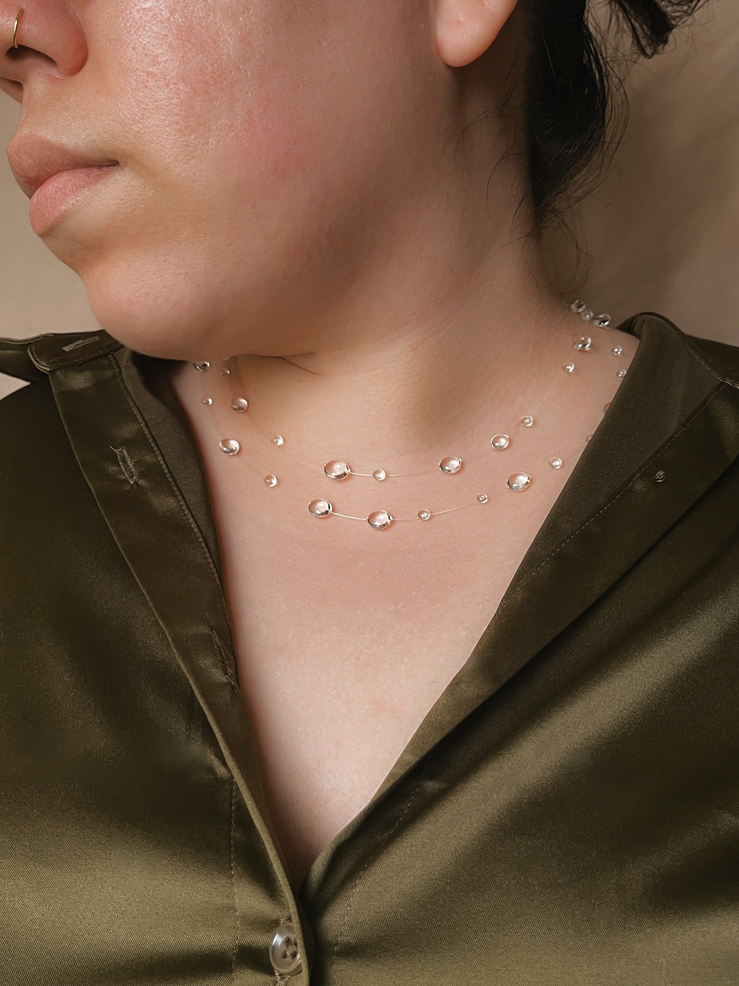 Serene Drops Necklace