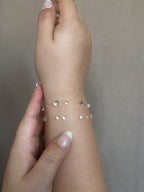 Serene Drops Tiered Bracelet