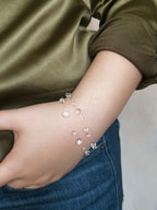 Serene Drops Tiered Bracelet