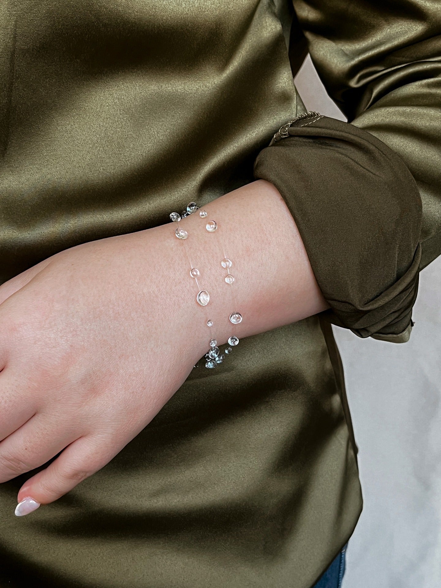 Serene Drops Tiered Bracelet Main image