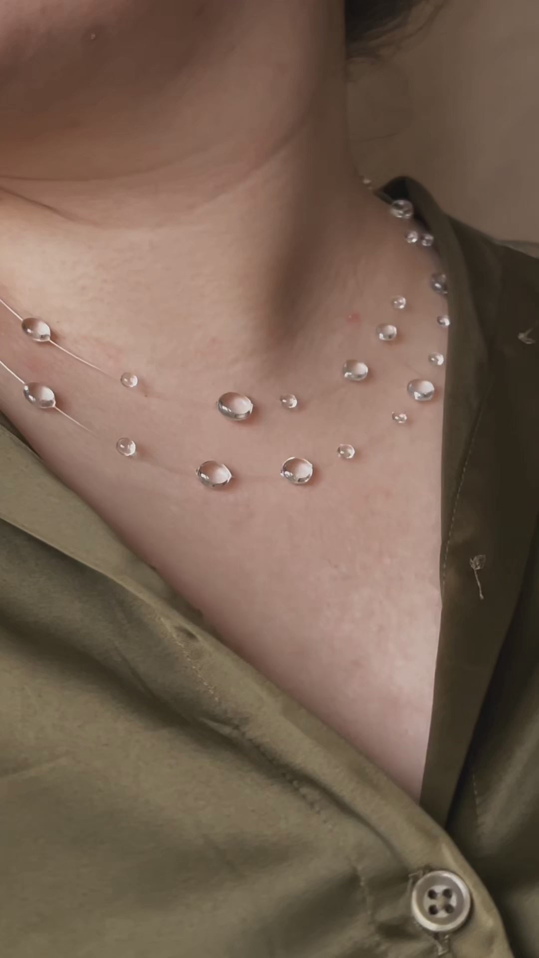 Serene Drops Necklace