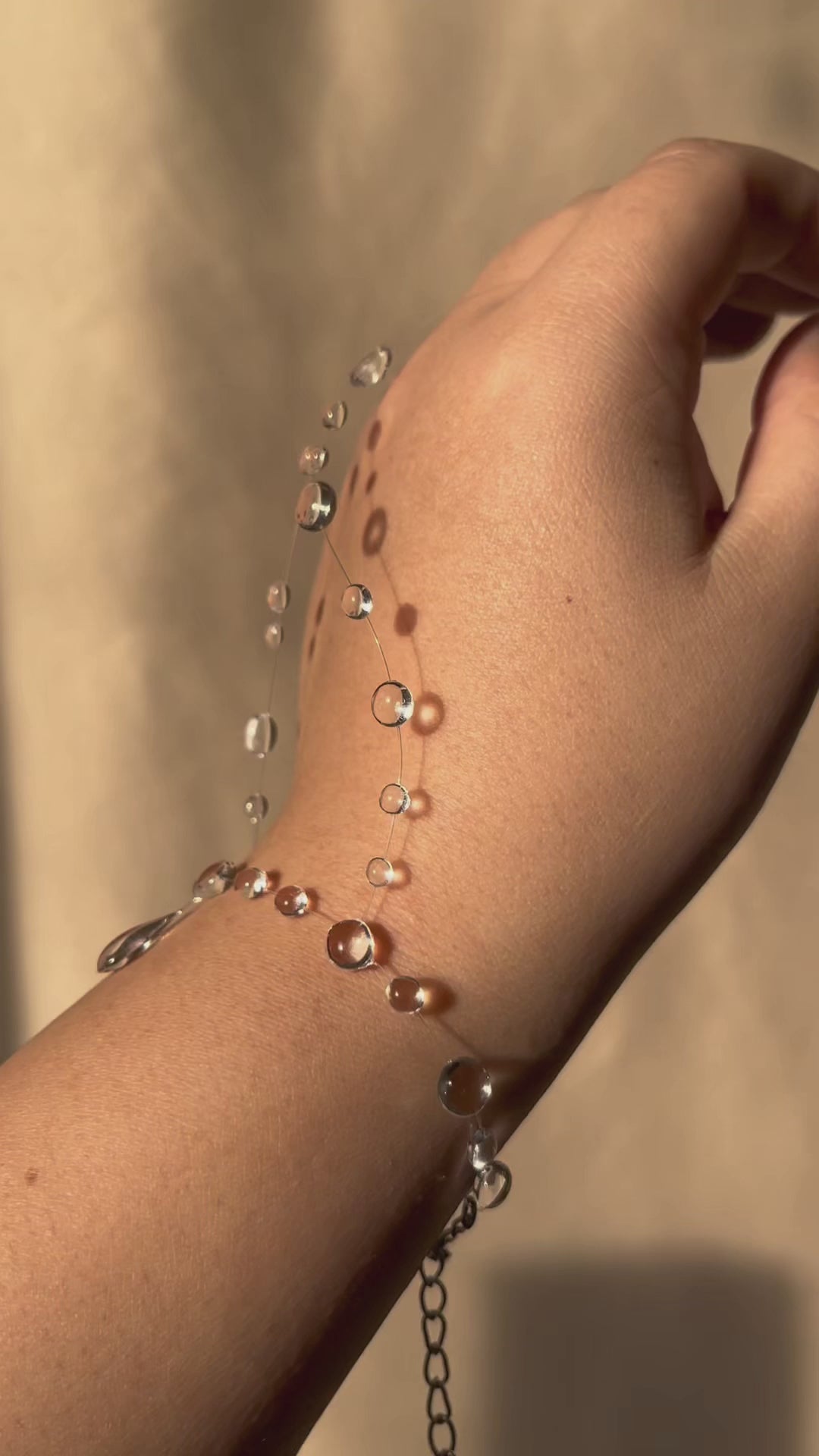 Nature's Kiss Hand Chain