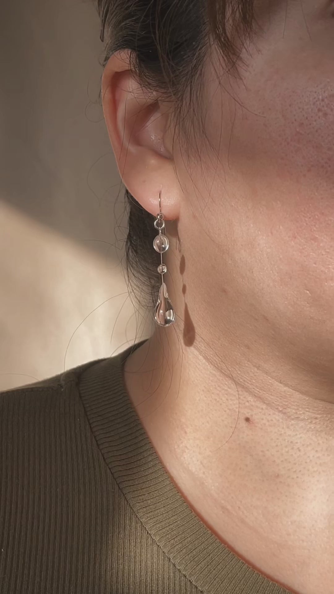 Lux Teardrop Earring